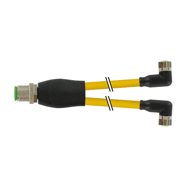 Murrelektronik RJ45 male 0 Degree / RJ45 male 0 Degree Cabinet-Line, Ethernet, FRNC/LS0H 2x2xAWG2 7000-40841-0300100 - main